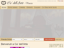 Tablet Screenshot of cadellarte.com